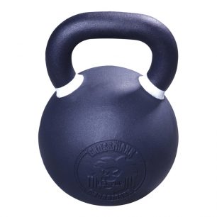 Crossmaxx® Gietijzeren Powdercoated kettlebell 40kg