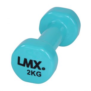 Vinyl Dumbbellset 2 kg - blauw