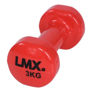 Vinyl Dumbbellset 3 kg - paars