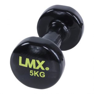 Vinyl Dumbbellset 5 kg - groen