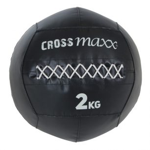 Crossmaxx® PRO wall ball 2 kg - zwart