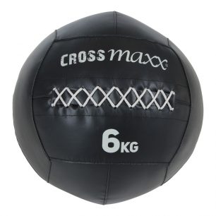 Crossmaxx® PRO wall ball 6 kg - zwart