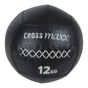 Crossmaxx® PRO wall ball 12 kg - zwart