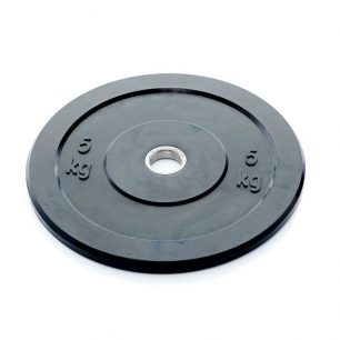 Olympische Zwarte Bumper Plate 5kg