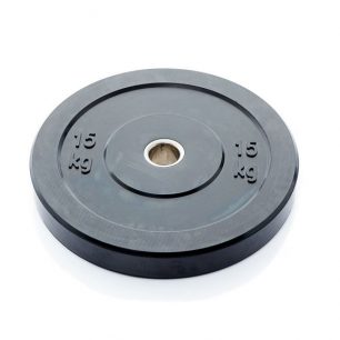 Olympische Zwarte Bumper Plate 15kg