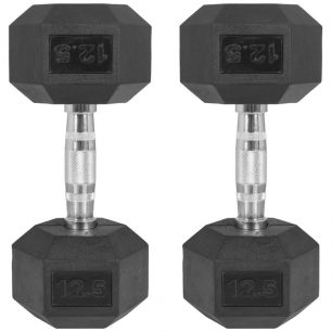 Hexagon dumbbells (2 stuks/set) - 12