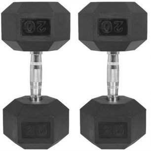 Hexagon dumbbells (2 stuks/set) - 20kg