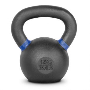 12kg kettlebell gietijzer powder coated