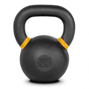 16kg kettlebell gietijzer powder coated