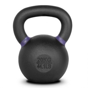 20kg kettlebell gietijzer powder coated