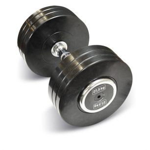 Bodytrading Rubber Dumbbell Pro - (2 stuks/set) - 26kg