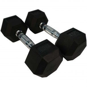 Torque Rubber Hexagon Dumbbell - (2 stuks/set) - 1kg