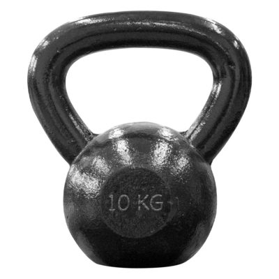 Kettlebell - Focus Fitness - 10 kg - Gietijzer