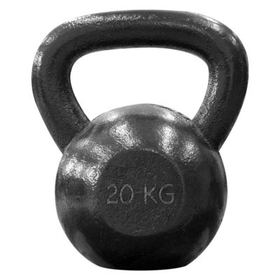 Kettlebell - Focus Fitness - 20 kg - Gietijzer